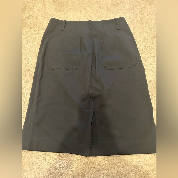 Maeve x Anthropologie Black Colette Knee Length skirt size Medium - Picture 2 of 4